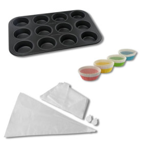 Ensemble 3 pieces spécial muffins - NIROSTA Ensemble 3 pieces spécial muffins - NIROSTA