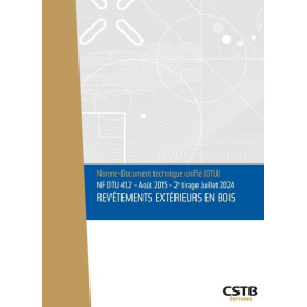 NF DTU 41.2 Revêtements extérieurs en bois
