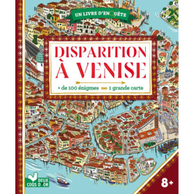 Disparition à Venise - livre avec carte Disparition à Venise - livre avec carte