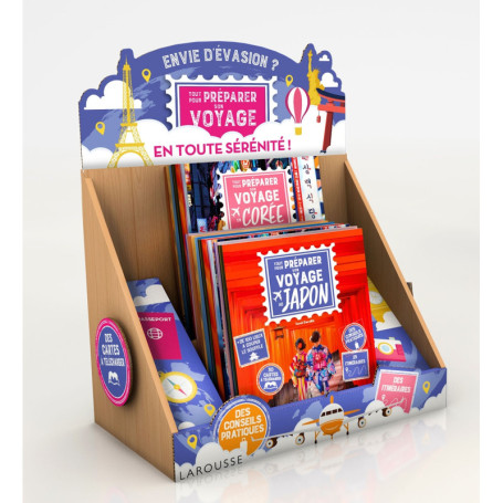 Comptoir Tout pour préparer son voyage - 16 ex