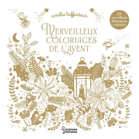 Merveilleux coloriages de l'Avent
