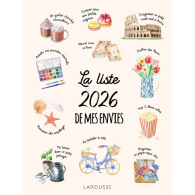 La liste 2026 de mes envies La liste 2026 de mes envies