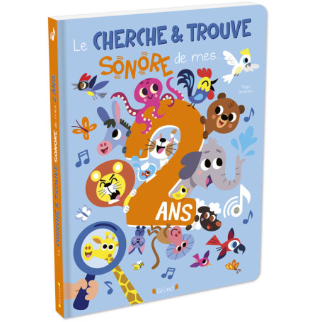 Le cherche et trouve sonore de mes 2 ans - Les animaux