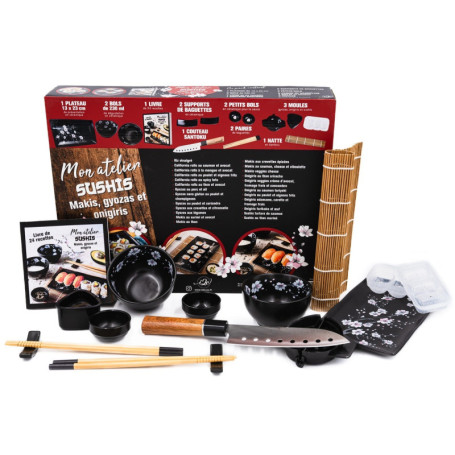 2025, MON ATELIER SUSHIS, MAKIS, GYOZAS & ONIGIRIS MAISON