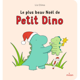Le plus beau Noël de Petit Dino - tout-carton Le plus beau Noël de Petit Dino - tout-carton