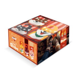 Coffret Les goûters de la famille chiens shiba Coffret Les goûters de la famille chiens shiba