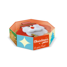 Coffret Christmas Pins / le père Noël Coffret Christmas Pins / le père Noël