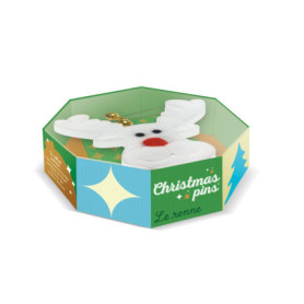 Coffret Christmas Pins / le renne du père Noël Coffret Christmas Pins / le renne du père Noël