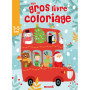 Mon gros livre de coloriage (Autobus Noël)