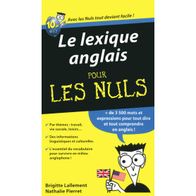 Le lexique anglais pour les nuls Le lexique anglais pour les nuls