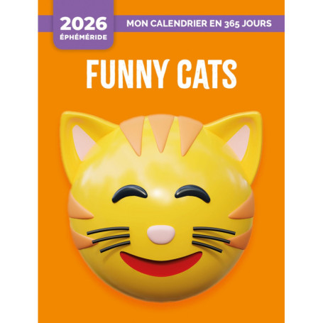 Mon calendrier 2026 - Funny cats