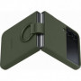 Coque Silicone avec Anneau SAMSUNG Galaxy Z Flip4 kaki 34,99 €