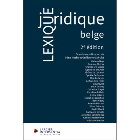 Lexique juridique belge