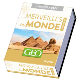 Calendrier Géo Merveilles du Monde en 365 jours - L'Année à bloc Calendrier Géo Merveilles du Monde en 365 jours - L'Année à bloc