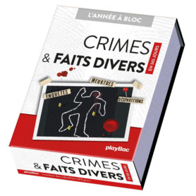 Calendrier Crimes et Faits divers en 365 jours - L'ANNÉE À BLOC Calendrier Crimes et Faits divers en 365 jours - L'ANNÉE À BLOC