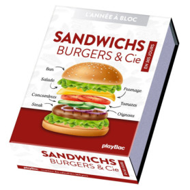 Calendrier Sandwichs, Burgers & Cie en 365 jours - L'Année à Bloc Calendrier Sandwichs, Burgers & Cie en 365 jours - L'Année à Bloc