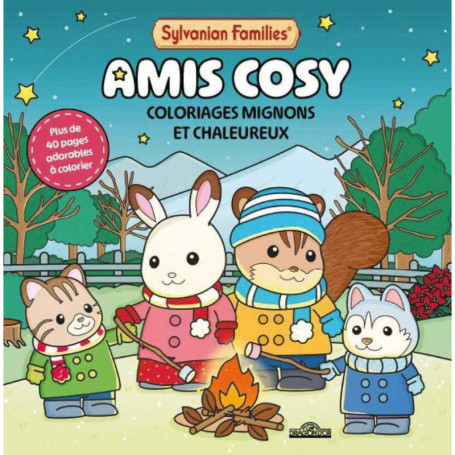 Sylvanian Families - Mes coloriages - Amis cosy