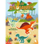 Les dinosaures : Je colle et j'apprends