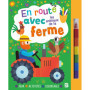 En route avec les animaux de la ferme (livre avec feutre)