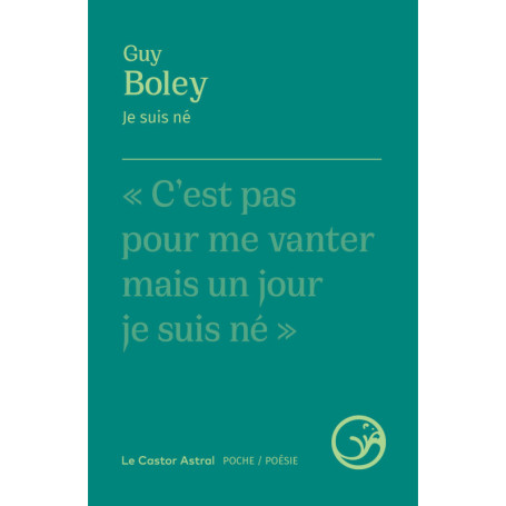 Je suis né