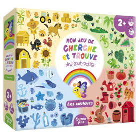 Mon jeu de cherche et trouve des tout-petits - Les couleurs Mon jeu de cherche et trouve des tout-petits - Les couleurs