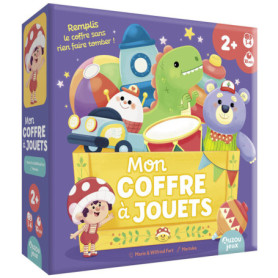 Mon coffre à jouets - Remplis le coffre sans rien faire tomber ! Mon coffre à jouets - Remplis le coffre sans rien faire tomber !