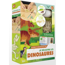 Auzou lab' - je découvre les dinosaures Auzou lab' - je découvre les dinosaures