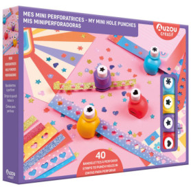 Mes mini perforatrices - 40 bandelettes à perforer Mes mini perforatrices - 40 bandelettes à perforer
