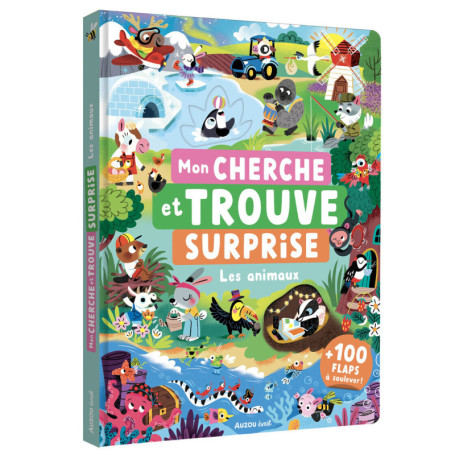 Mon cherche et trouve surprise - les animaux