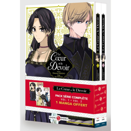 Le Coeur et le Devoir  - pack vol.01 et vol.02 - édition limitée