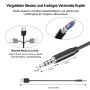 Coomoors Câble de synchronisation de données et chargement USB 2.0 pour lecteur Mp3 Mp4, voiture, enregistreur vidéo et haut-par