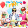 URAQT Masque de Super-Héros, 16 Pièces Masques pour Enfants Dress Up Masque de Super-héros Cosplay pour Cosplay, Masques de Supe