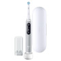 Oral-B iO 6 Brosse à Dents Électrique Grise, 2 Brossettes, 1 Étui de Voyage, 1 Pochette pour Chargeur