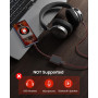 ANDTOBO Adaptateur USB vers Aux Audio, Adaptateur mâle vers USB Femelle 3,5 mm pour écouter de la Musique avec Une clé USB dans