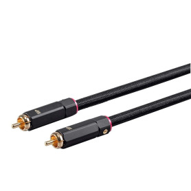 Monoprice Onix Series Câble coaxial numérique Audio vidéo RCA pour Caisson de Basses RG-6/U 75 ohms 4,6 m Noir Monoprice Onix Series Câble coaxial numérique Audio vidéo RCA pour Caisson de Basses RG-6/U 75 ohms 4,6 m Noir