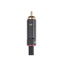Monoprice Onix Series Câble coaxial numérique Audio vidéo RCA pour Caisson de Basses RG-6/U 75 ohms 4,6 m Noir