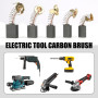 30 Pièces Balais de Charbon pour Outils Électriques, 10 Tailles Différentes Balais de Charbon Moteur Electrique,Compatible avec 