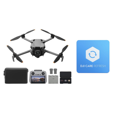 Bundle Fly More DJI Mini 5 Pro avec DJI RC 2 et 1 an de Care (activé automatiquement), Certifié C0, drone 4K pour débutants, dro