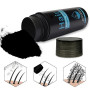 Fibres Capillaires NOIRE Avec Applicateur en Spray, Traitement de la Perte de Poudre Cheveux Homme et Femme, épaississeur de Che