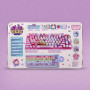 Goliath - CLICKEEZ Keyboard MegaPack - 1 Clavier + 15 Touches Keycaps Cliquables Kawaii + 1 Porte Clés - Keycaps à Clipser - 70 
