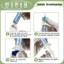 WIVIE Solder Paste Flux, Sans Plomb, Flux De Pâte à Braser Sans Nettoyage Pour Réparer Les Composants SMD/PCB/IC/BGA (40cc)