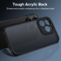 ivoler Coque Mat pour iPhone 11 Pro 5.8 Pouces, [Protection Antichoc Militaire] Arrière Translucide Étui de Protection Mince Ant