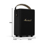 Marshall Tufton Haut-parleur de fête Bluetooth portable d'extérieur, résistant à l'eau IPX2 - Noir et laiton