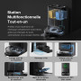 roborock QV 35A Aspirateur Robot Laveur, 8000Pa HyperForce, Station Multifonctionnelle, Serpillière Rotative 200 TR/Min & Releva