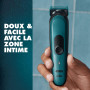 Gillette Intimate Tondeuse Intime Homme I3, Sabot Pour Peau Sensible Et Lames En Métal Inusables, Tondeuse Electrique Etanche Av