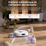 NARWAL Freo Z10 Robot Aspirateur et Laveur avec Système Anti-Enchevêtrement, 15000 Pa, Base Autonome, Nettoyage à 75°C, Séchage 
