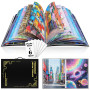 MOZOOSON Rangement Puzzle, Dossier de Puzzles pour 1000 pièces Grande capacité Portable avec 25 Poches, Accessoires de Puzzle ét