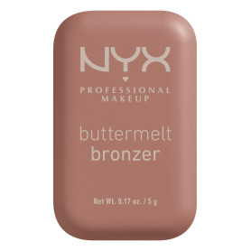 NYX PROFESSIONAL MAKEUP - Bronzeur Crème - Utilisation Corps et Visage - Buttermelt Bronzer, Teinte : Desserve Butta