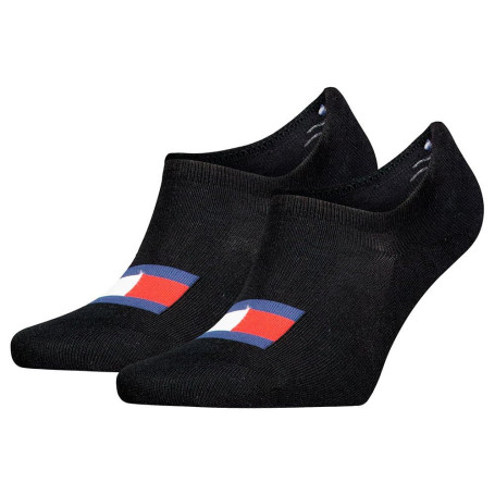 Tommy Hilfiger Footie Chaussettes (Lot de 2) Mixte