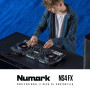 Numark NS4FX Contrôleur DJ 4 Canaux, Platines DJ Tactiles avec Écran, Pads et Effets Sonores, Sorties Cabine et Principale, Sera
